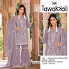 Tawakal 1316 Naylon Orgenza  With Embroidery Work Top With Plazo Dupatta Bulk Orders In India